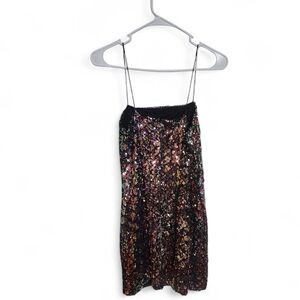 Topshop sparkly sequin mini dress